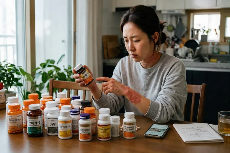아토피 영양제 총정리｜비타민C·D, 오메가3, 유산균, 콜라겐, 홍삼